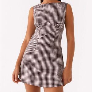 Peppermayo Gingham Mini Dress